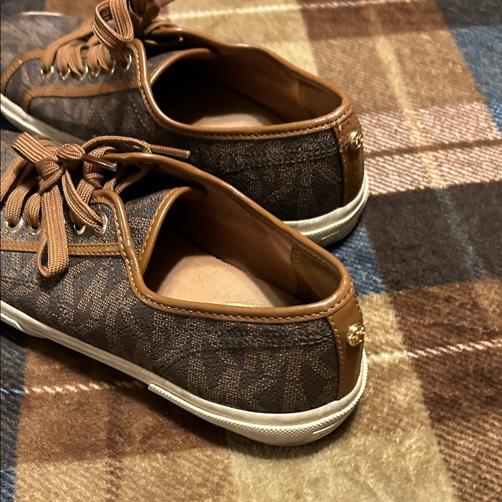 MICHAEL Michael Kors Brown Patterned Sneakers - image 9